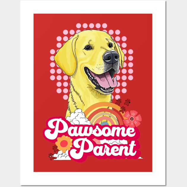 Pawsome Parent Wall Art by Cheeky BB